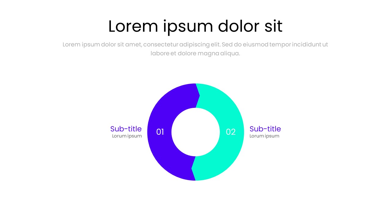 2- Circular Process flow PowerPoint Template