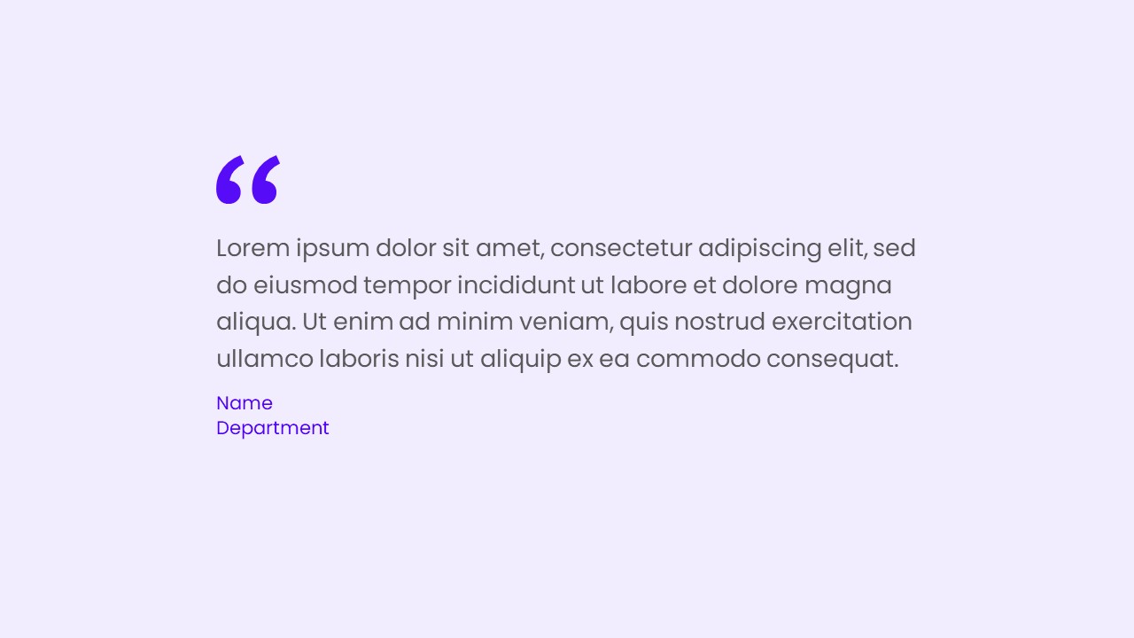 Testimonial PowerPoint Slide Template